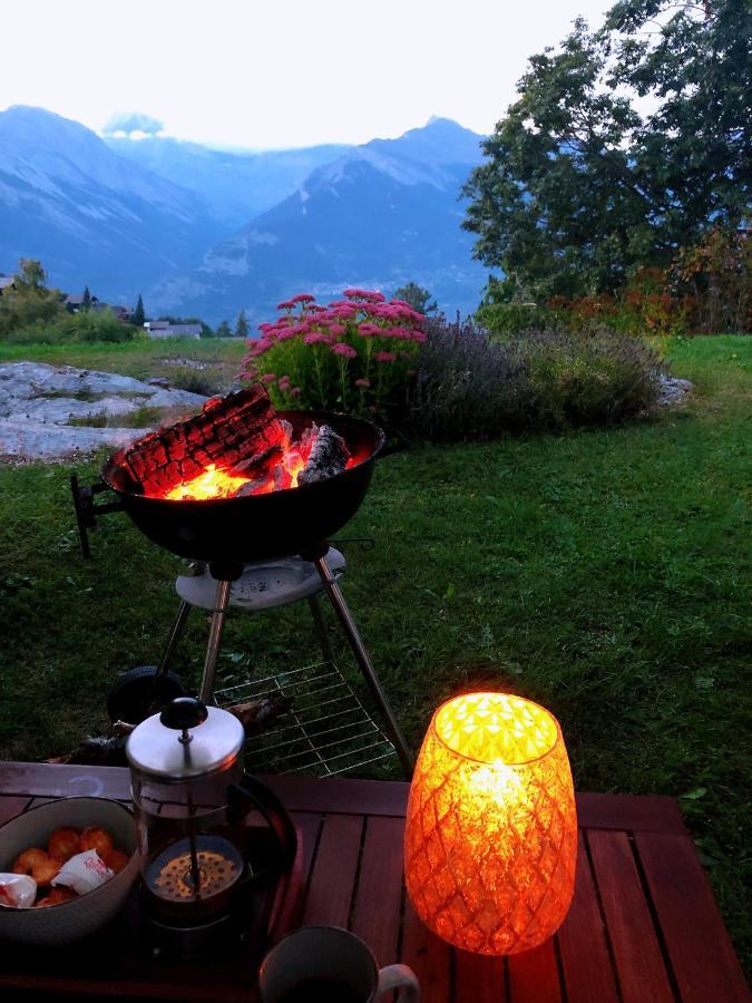 Magnifique Maison Pres Du Centre Nendaz Eksteriør bilde